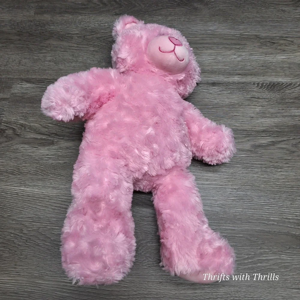 Build A Bear - Pink Teddy Bear - 16